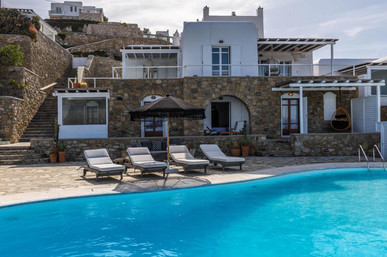 Cosset Villa Bohochic Sea&Harbourview And Sunset By One-Villas Ornósz Kültér fotó